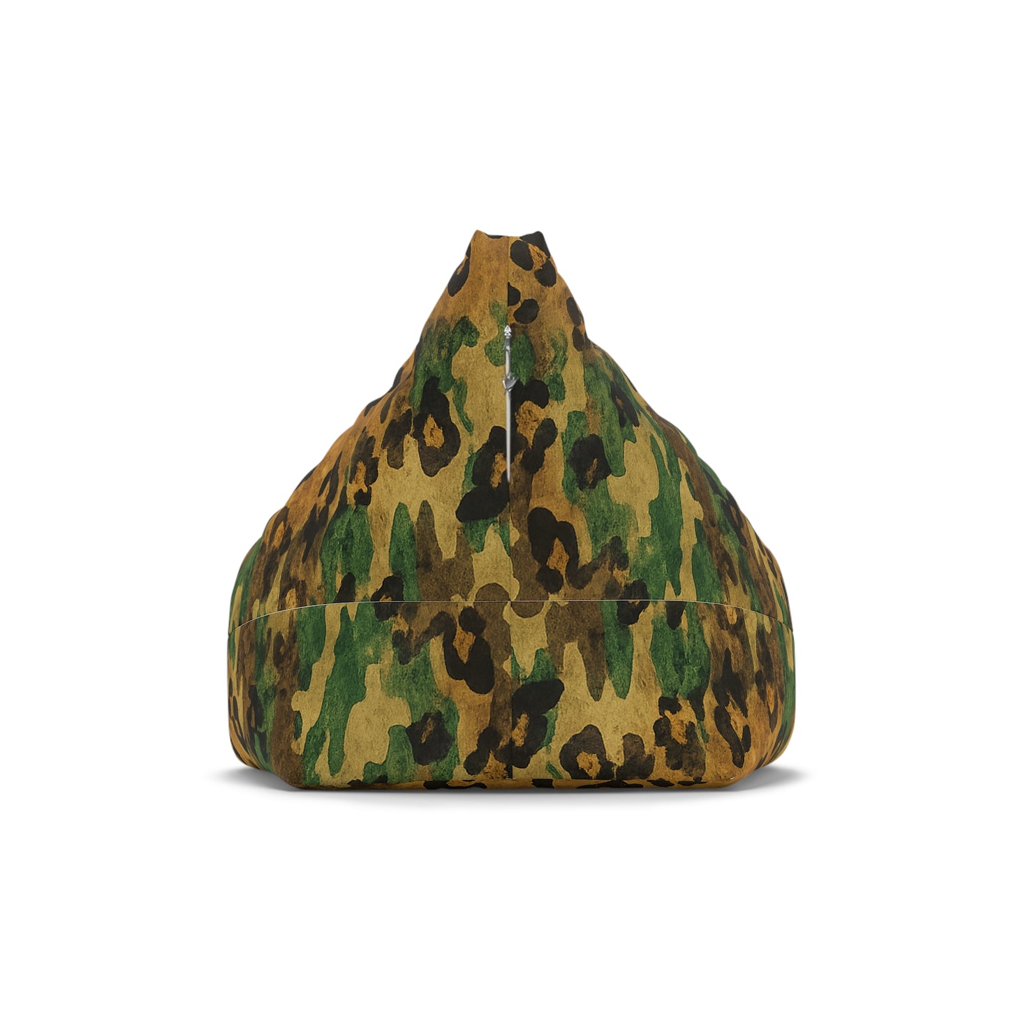 Bean Bag Chair Cover Leopard Camo by Mariu del Campo — print detail close-up