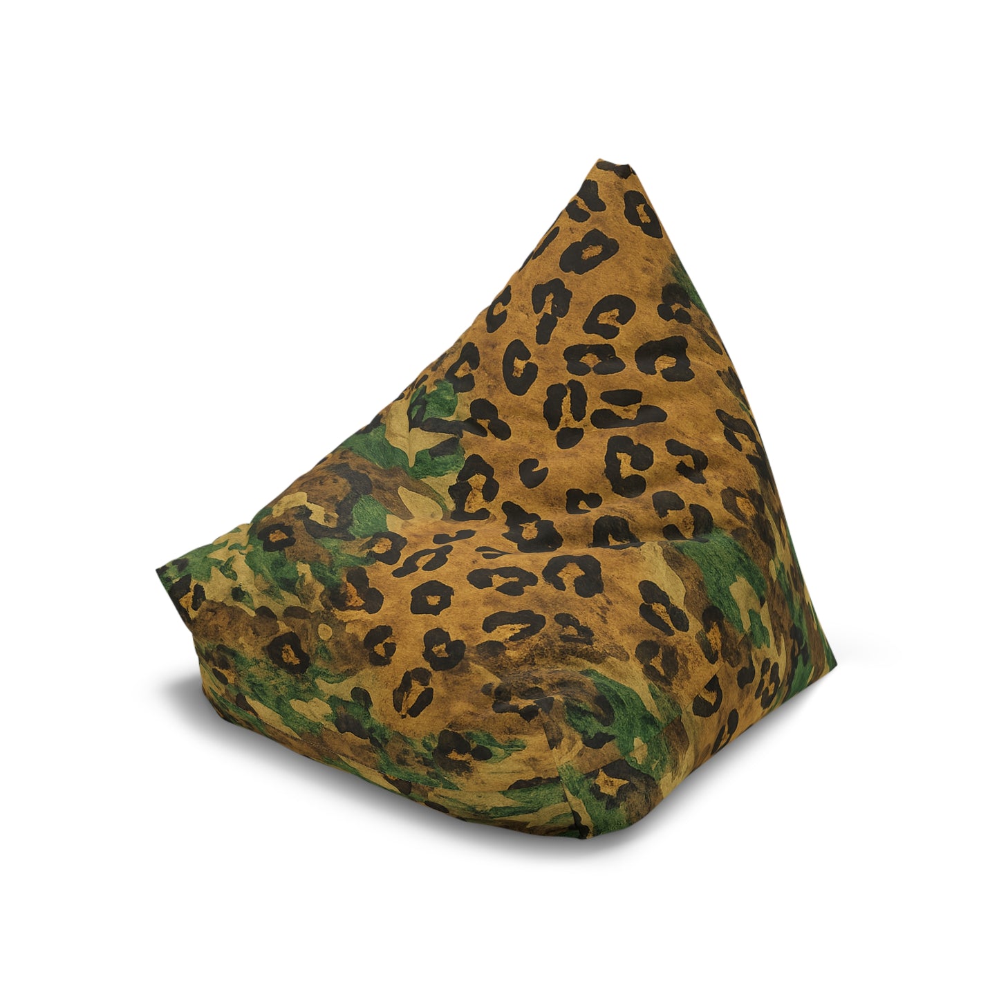 Bean Bag Chair Cover Leopard Camo — by Mariu del Campo