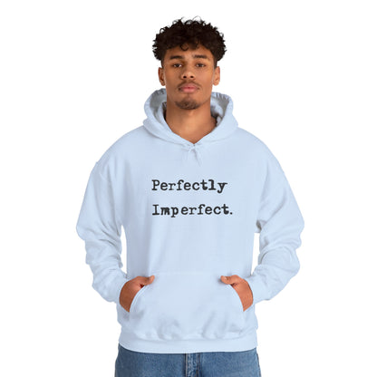 Hoodie Unisex Heavy Blend Perfect Imperfect — by Mariu del Campo
