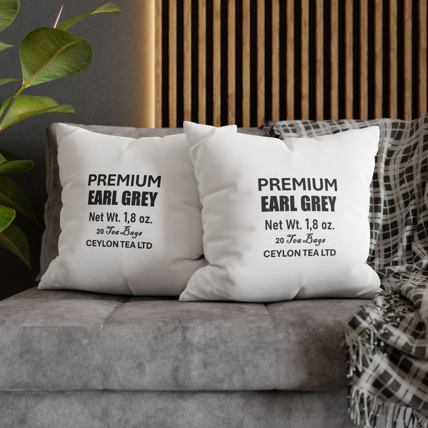 Pillowcase Square Poly Canvas premium by Mariu del Campo.