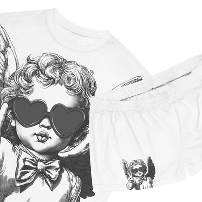 Pajama Women's Short Set White by Mariu del Campo.