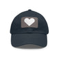 Hat with Leather Patch (Rectangle) love by Mariu del Campo.