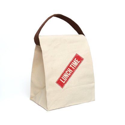 Bag Lunch Canvas with Strap lunch time by Mariu del Campo.