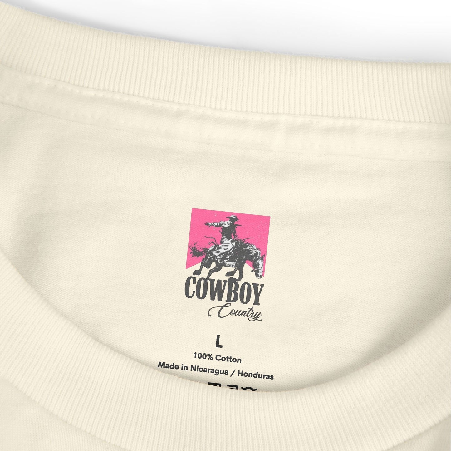 T-Shirt Unisex Cotton CowBoy — Mariu del Campo
