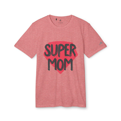 adidas® Unisex Sport T-shirt super mom by Mariu del Campo.
