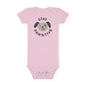 Baby Bodysuit Unisex Short Sleeve Stay Pawsitive — by Mariu del Campo