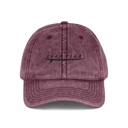 Hat Vintage Cap (Embroidery) by Mariu del Campo.