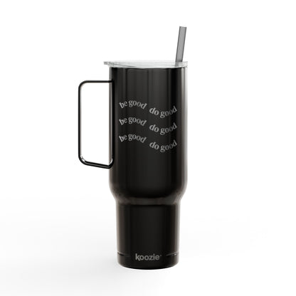 Insulated Tumbler 40oz with Engraved Be Good Do Good by Mariu del Campo.