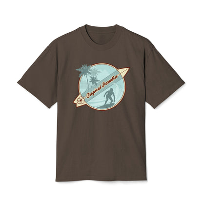 T-Shirt Unisex Heavy Faded tropical by Mariu del Campo.