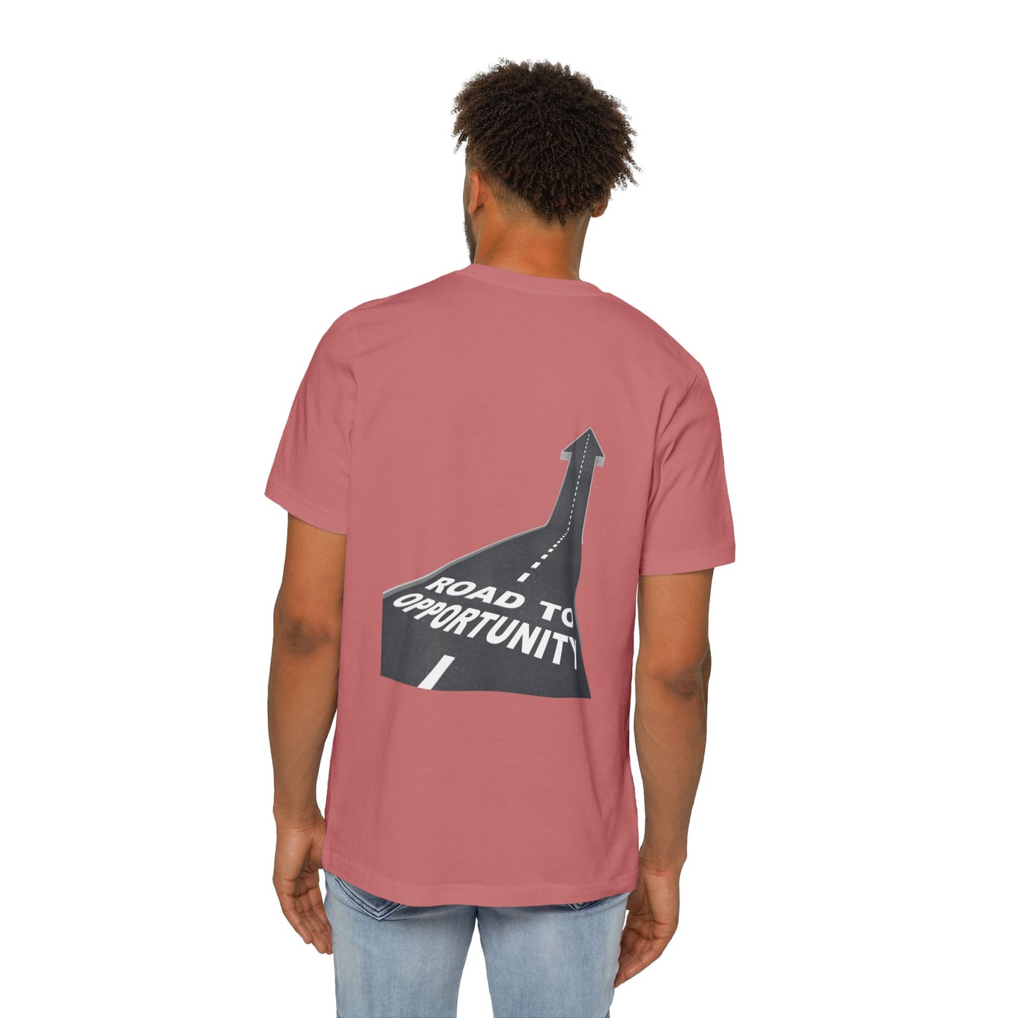 T-Shirt Unisex Road to Opportunity — Mariu del Campo