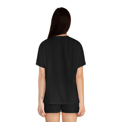 Pajama Women's Short Set Black by Mariu del Campo.