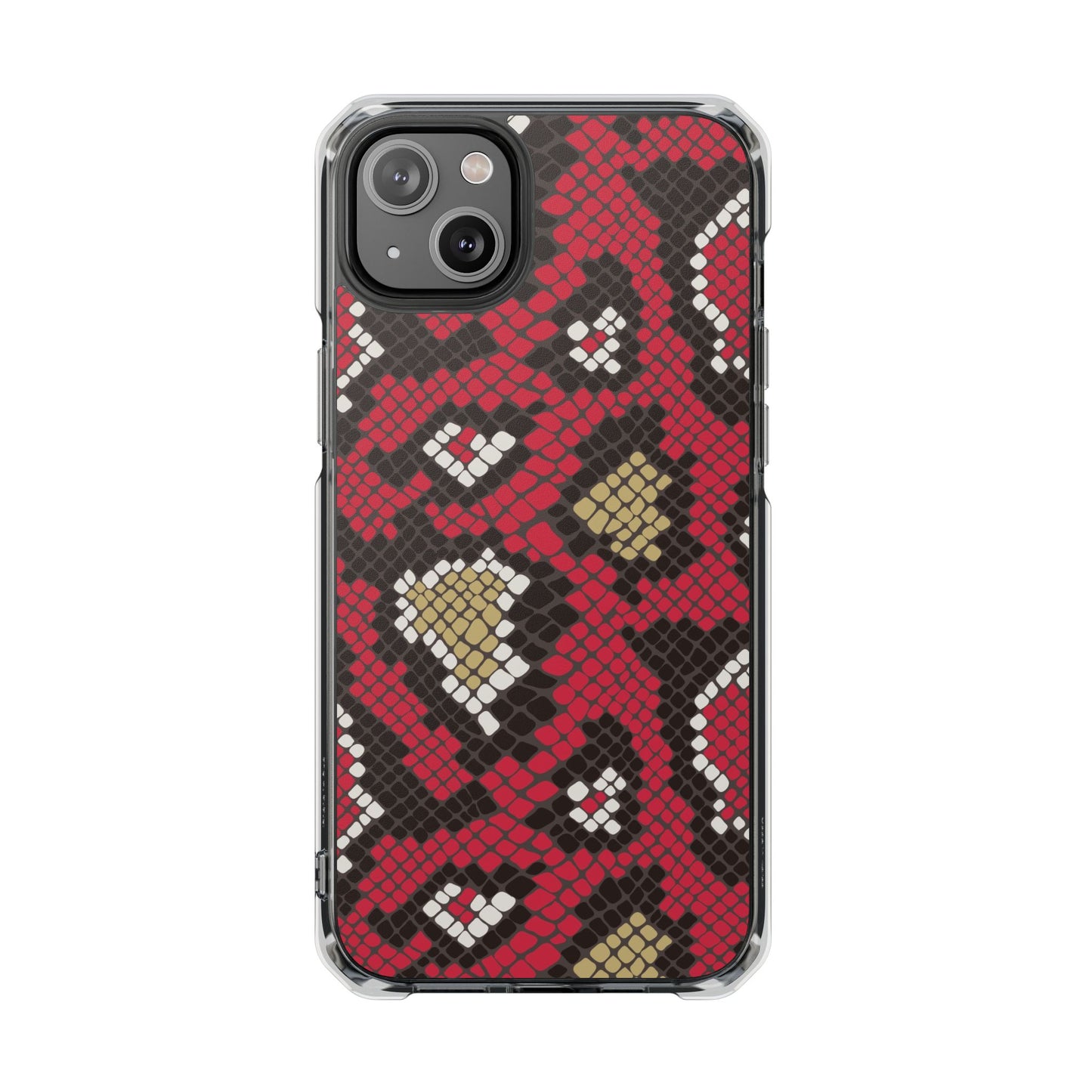 Cases Magnetic Clear Impact reptile by Mariu del Campo. - Mariu del Campo