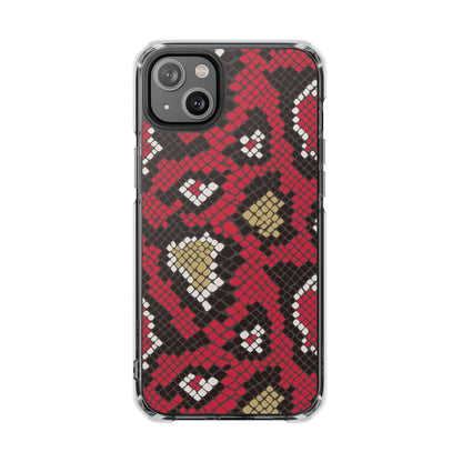 Cases Magnetic Clear Impact reptile by Mariu del Campo. - Mariu del Campo
