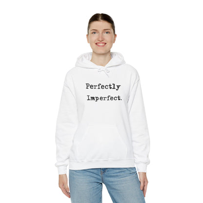 Hoodie Unisex Heavy Blend Perfect Imperfect — by Mariu del Campo