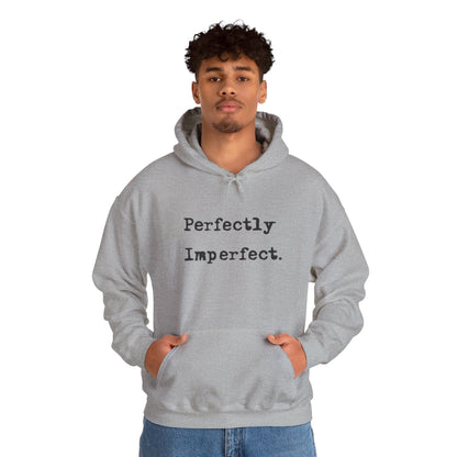 Hoodie Unisex Heavy Blend Perfect Imperfect — by Mariu del Campo