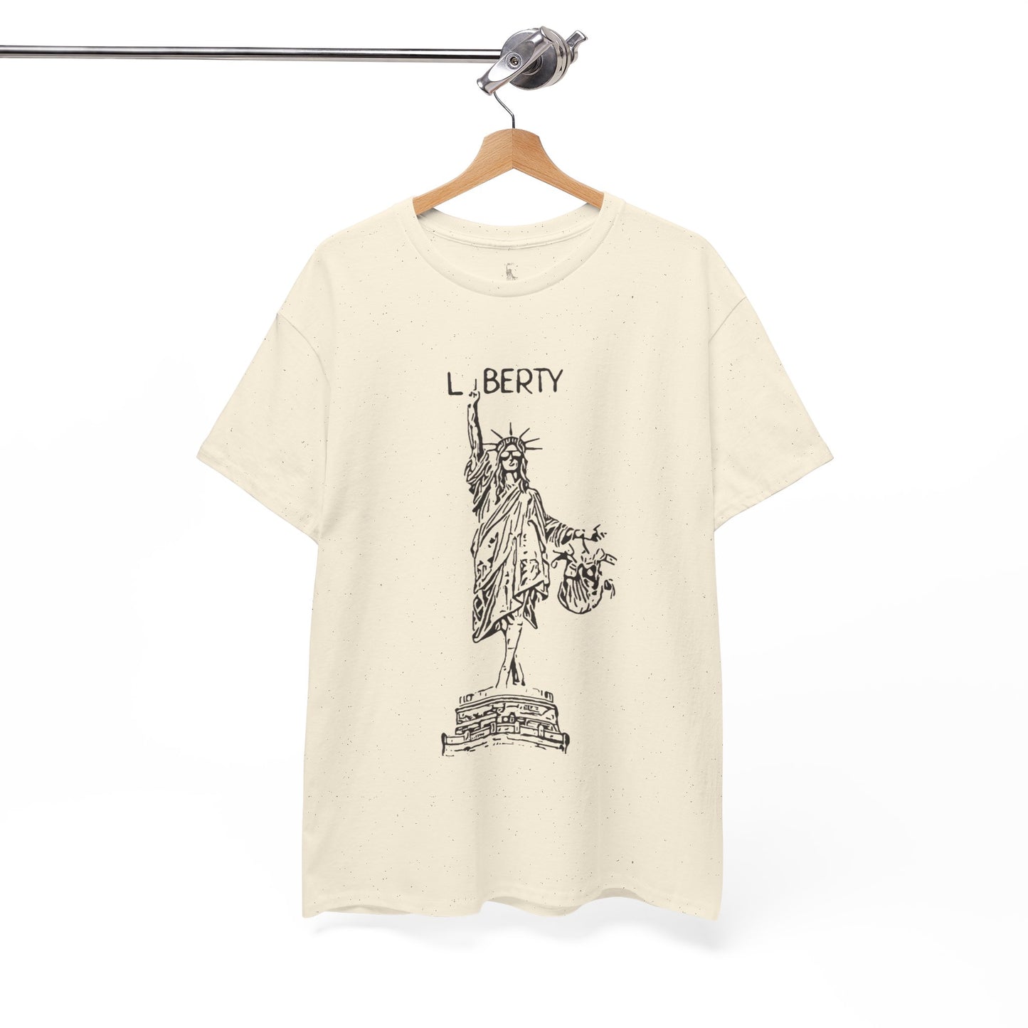 T-Shirt Statue of Liberty Unisex Cotton Tee by Mariu del Campo.