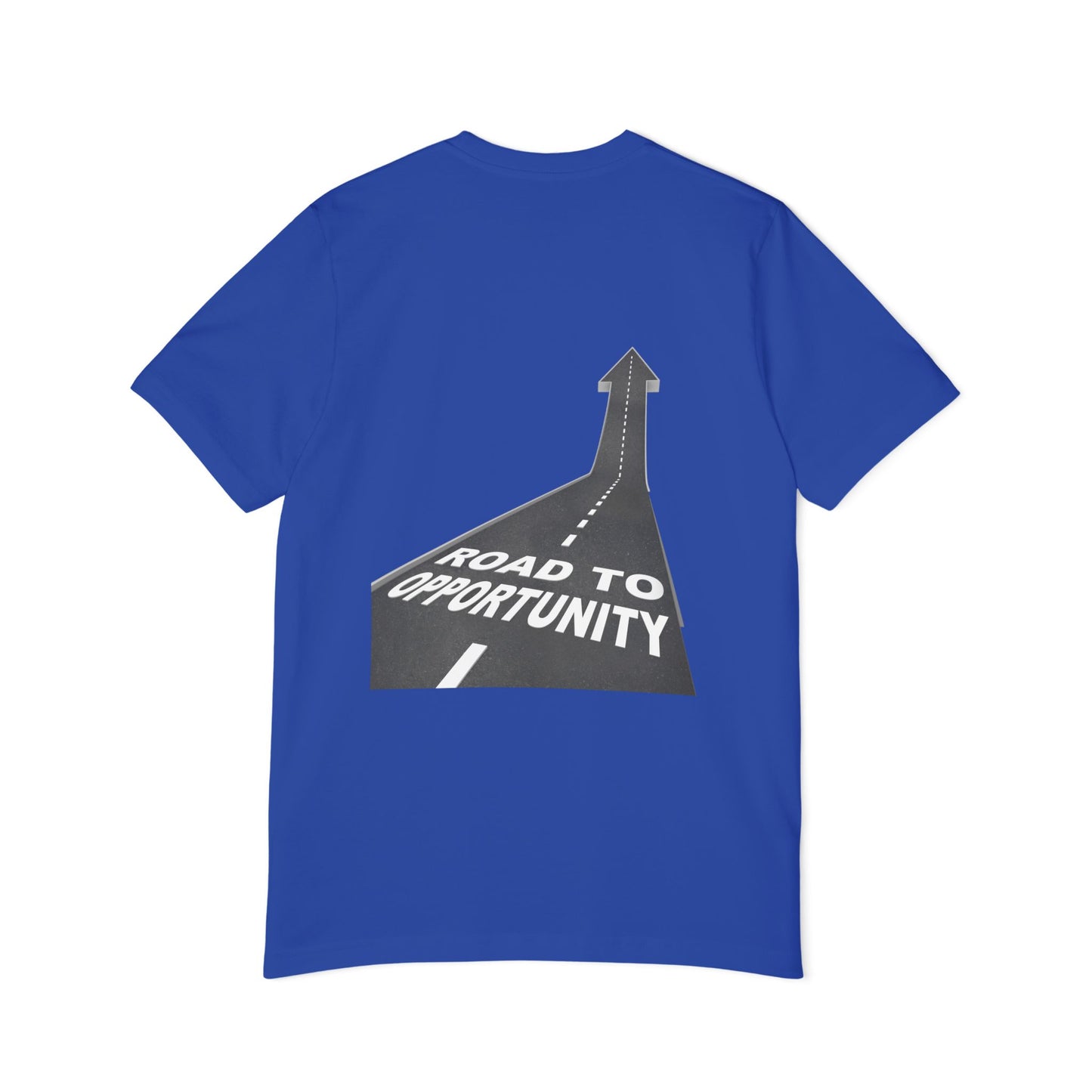 T-Shirt Unisex Road to Opportunity — Mariu del Campo