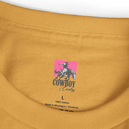 T-Shirt Unisex Cotton CowBoy — Mariu del Campo