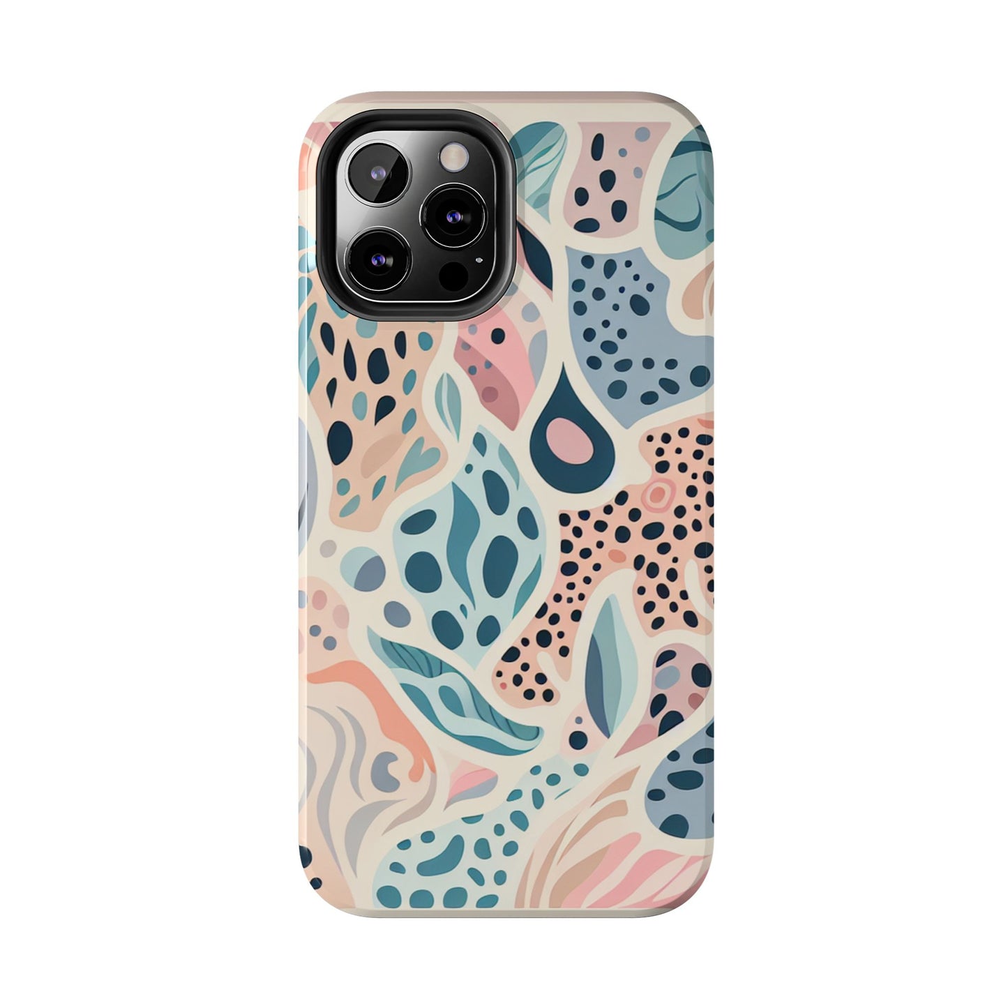 Cases Tough Phone Animal Print - Pastel Design by Mariu del Campo.