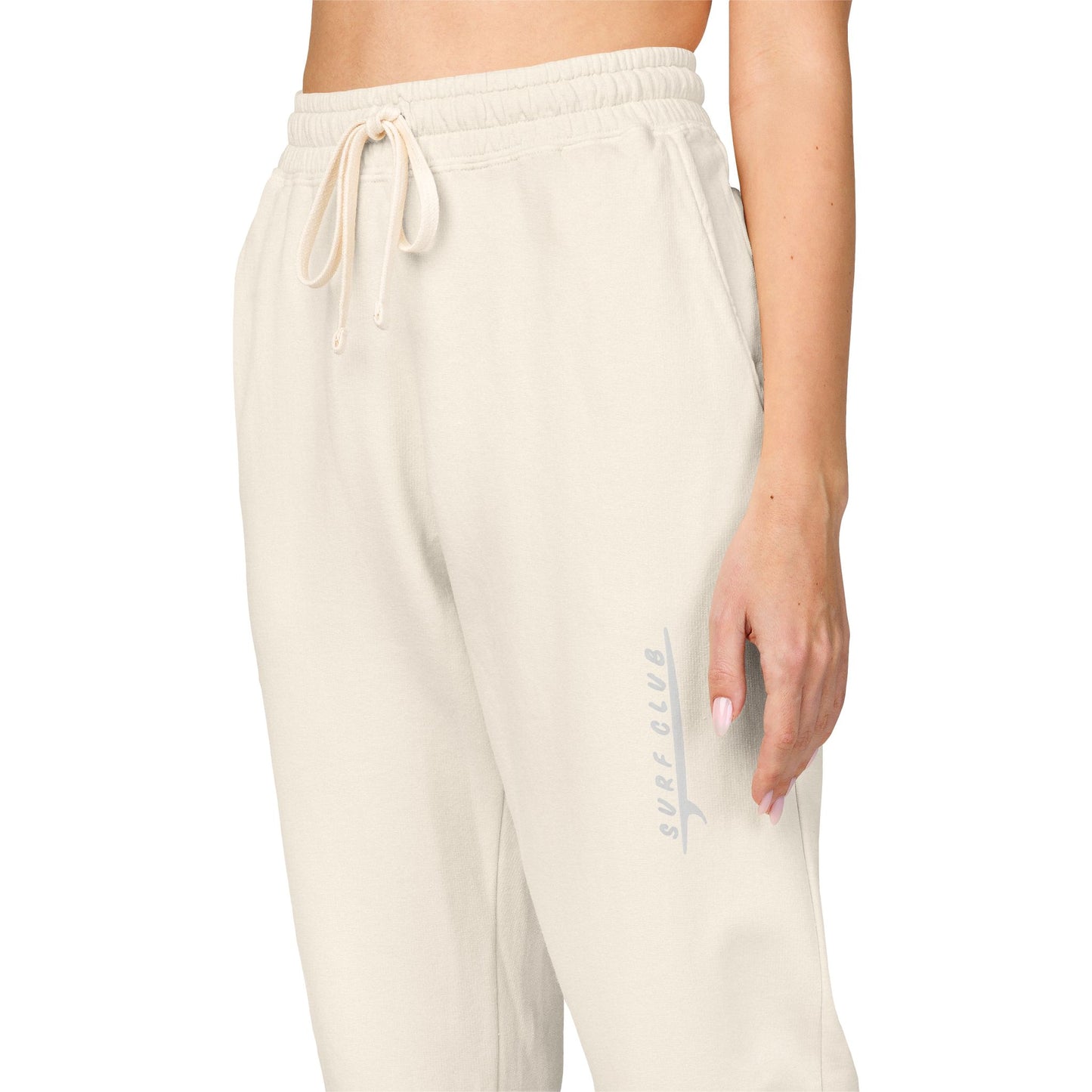 Sweatpants Fleece Surf Club by Mariu del Campo.