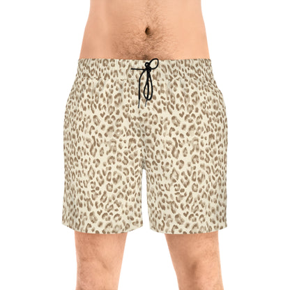 Swim Shorts Unisex Leopard Print — Mariu del Campo