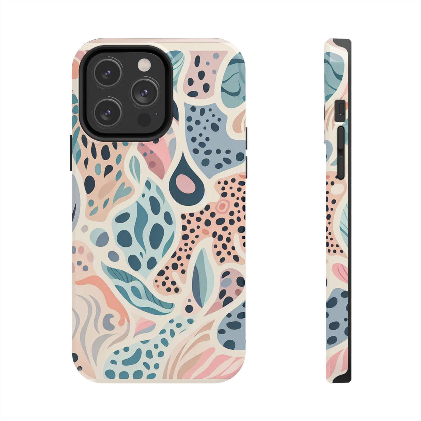 Cases Tough Phone Animal Print - Pastel Design by Mariu del Campo.