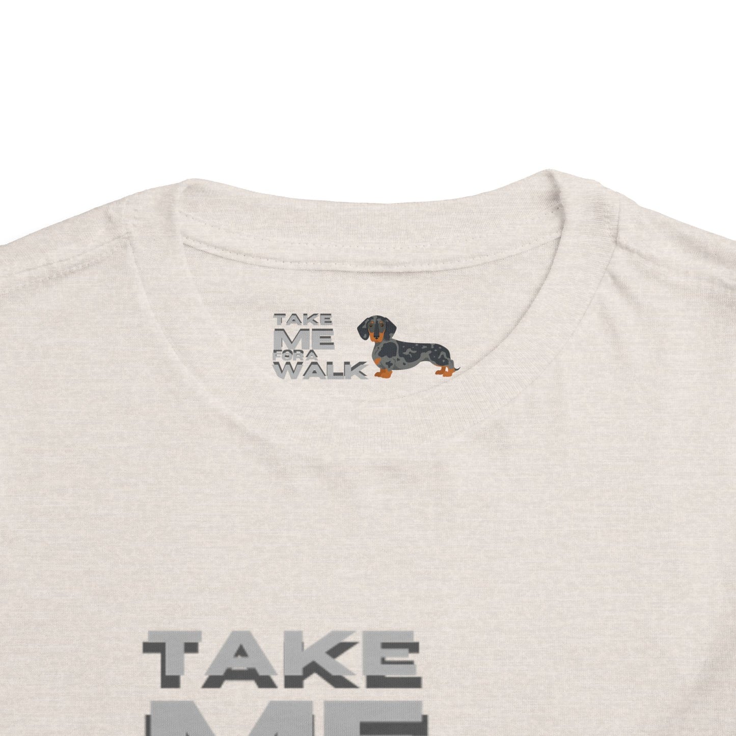 T-Shirt Toddler Short Sleeve Dachshund — by Mariu del Campo