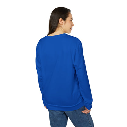 adidas® Unisex Fleece Crewneck Evolution of Padel — by Mariu del Campo
