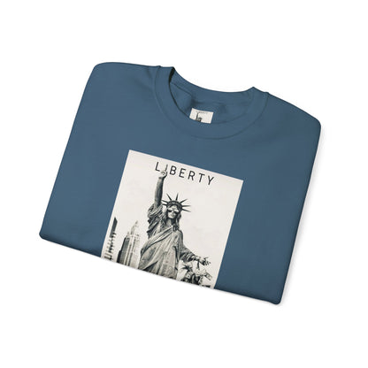 Sweatshirt Statue of Liberty Unisex by Mariu del Campo.