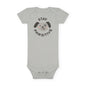 Baby Bodysuit Unisex Short Sleeve Stay Pawsitive — by Mariu del Campo