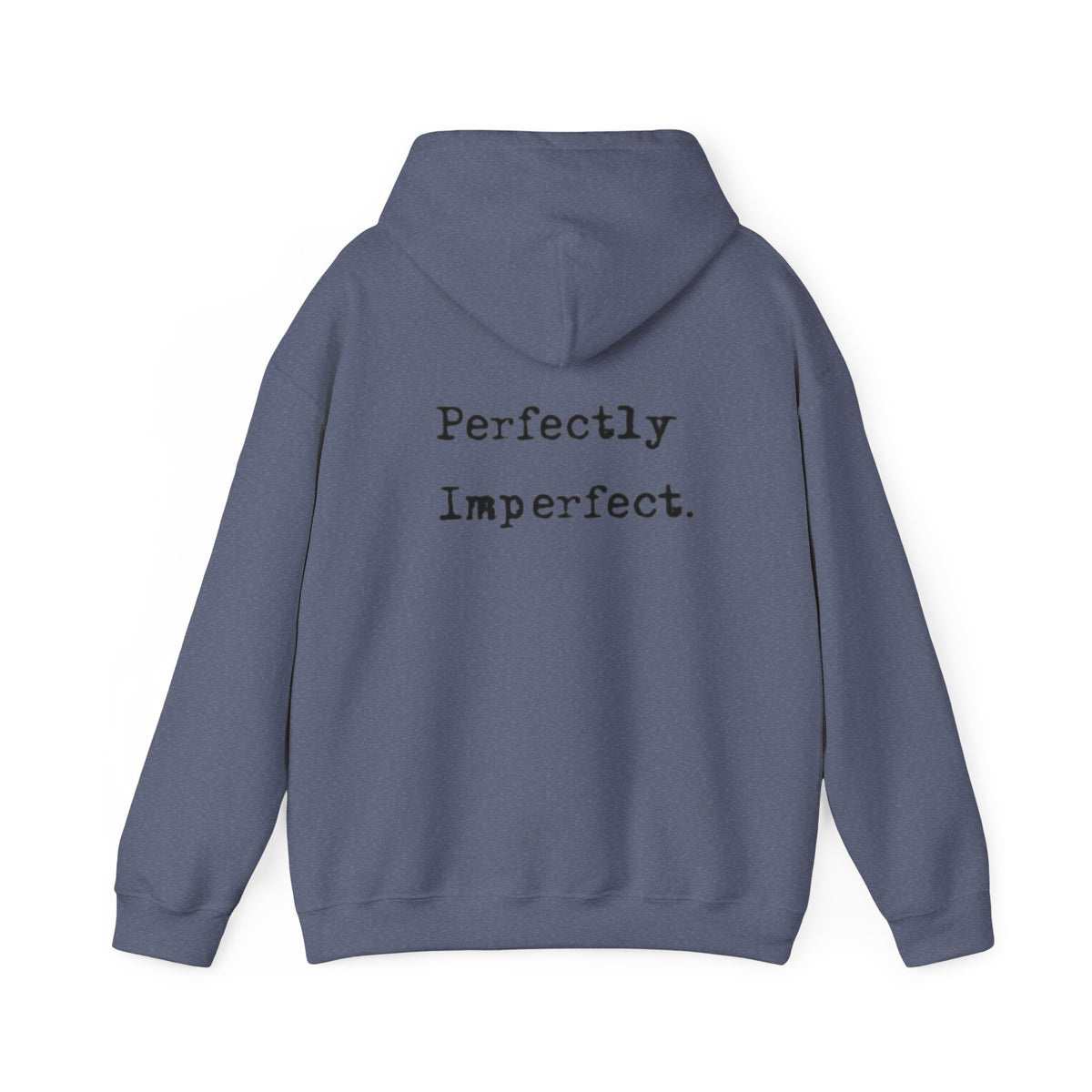 Hoodie Unisex Heavy Blend Perfect Imperfect — by Mariu del Campo