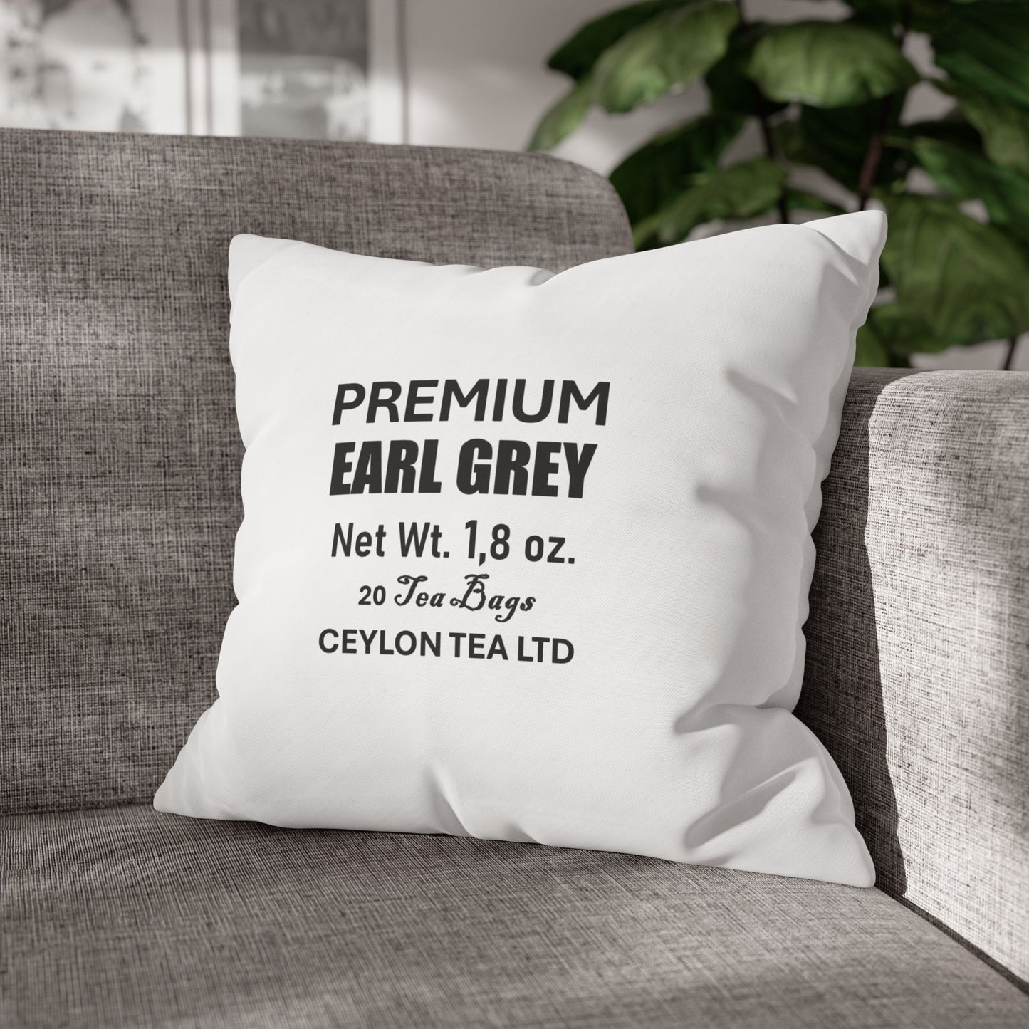 Pillowcase Square Poly Canvas premium by Mariu del Campo.