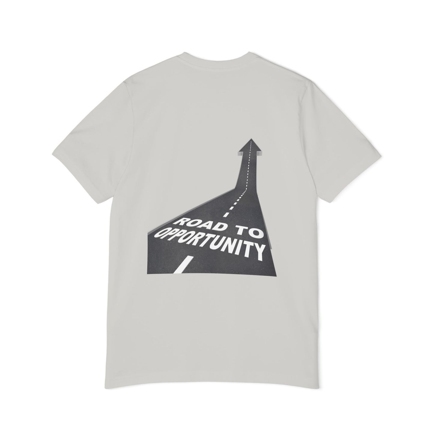 T-Shirt Unisex Road to Opportunity — Mariu del Campo