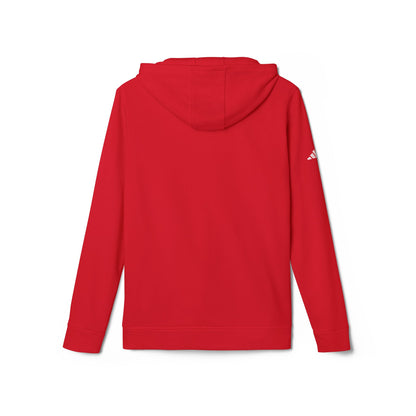 adidas® Unisex Fleece Hoodie Super Mom by Mariu del Campo.
