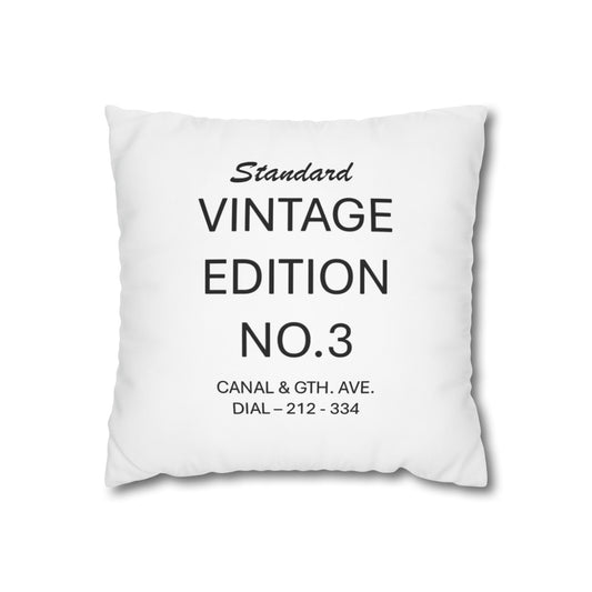 Pillowcase Square Poly Canvas standard by Mariu del Campo.