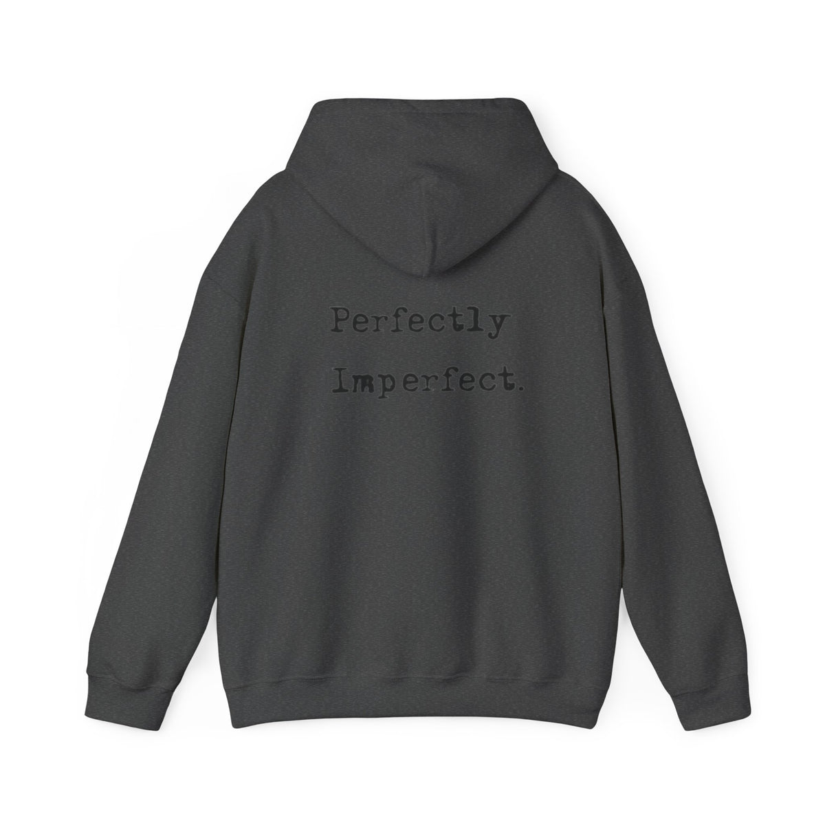 Hoodie Unisex Heavy Blend Perfect Imperfect — by Mariu del Campo