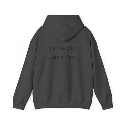Hoodie Unisex Heavy Blend Perfect Imperfect — by Mariu del Campo