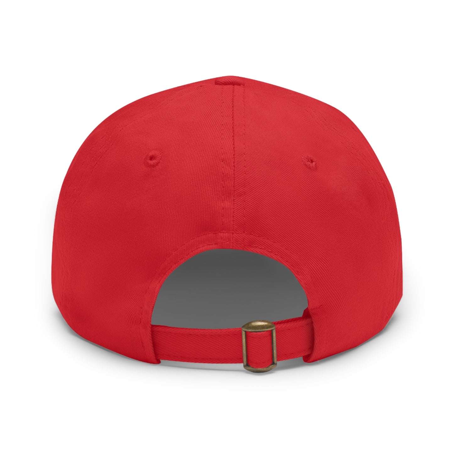 Hat with Leather Patch (Rectangle) love by Mariu del Campo.
