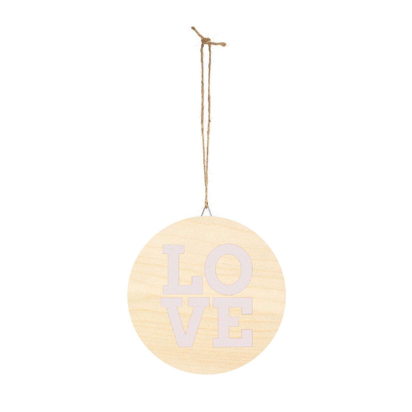 Signs love in Wood by Mariu del Campo.