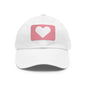 Hat with Leather Patch (Rectangle) love by Mariu del Campo.