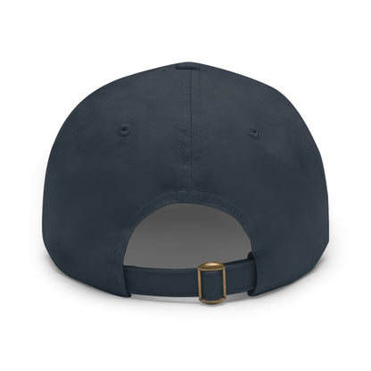 Hat with Leather Patch (Rectangle) love by Mariu del Campo.