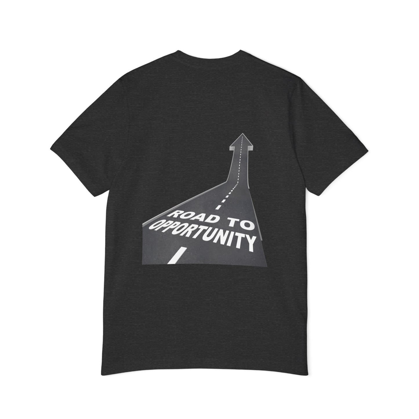 T-Shirt Unisex Road to Opportunity — Mariu del Campo