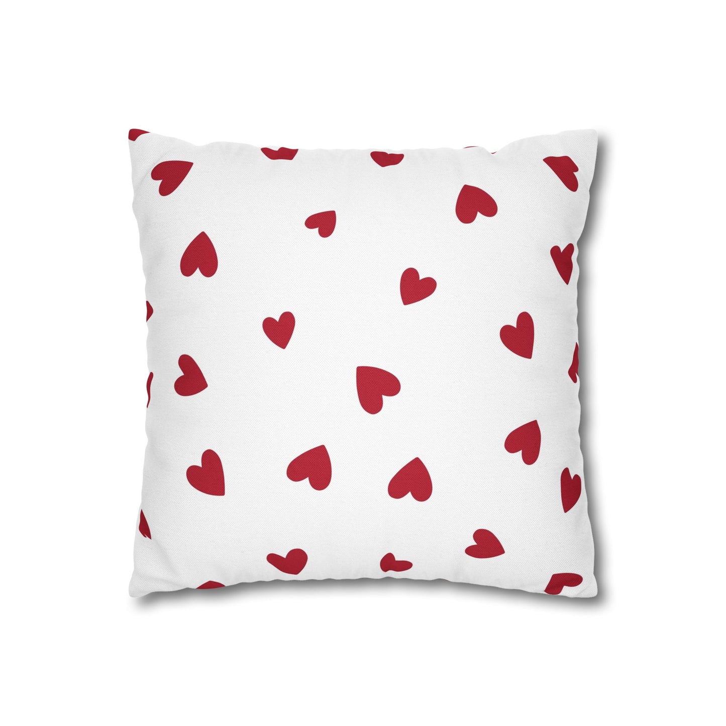 Pillowcase Spun Polyester Square heart by Mariu del Campo.