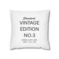 Pillowcase Square Poly Canvas standard by Mariu del Campo.
