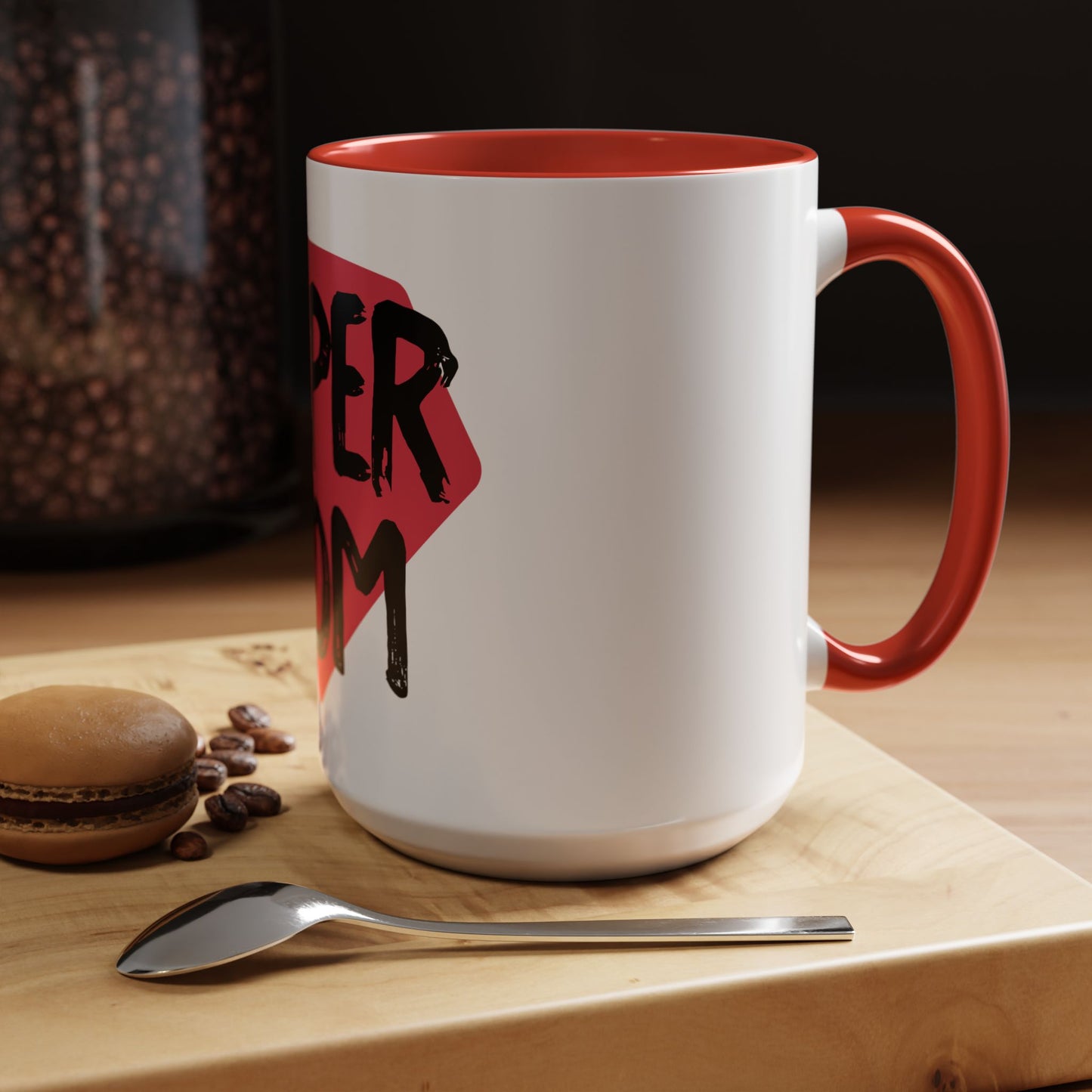 Mug Super Mom by Mariu del Campo.