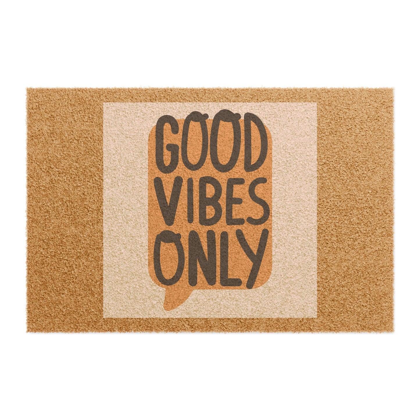 Doormat Good Vibes Only by Mariu del Campo.