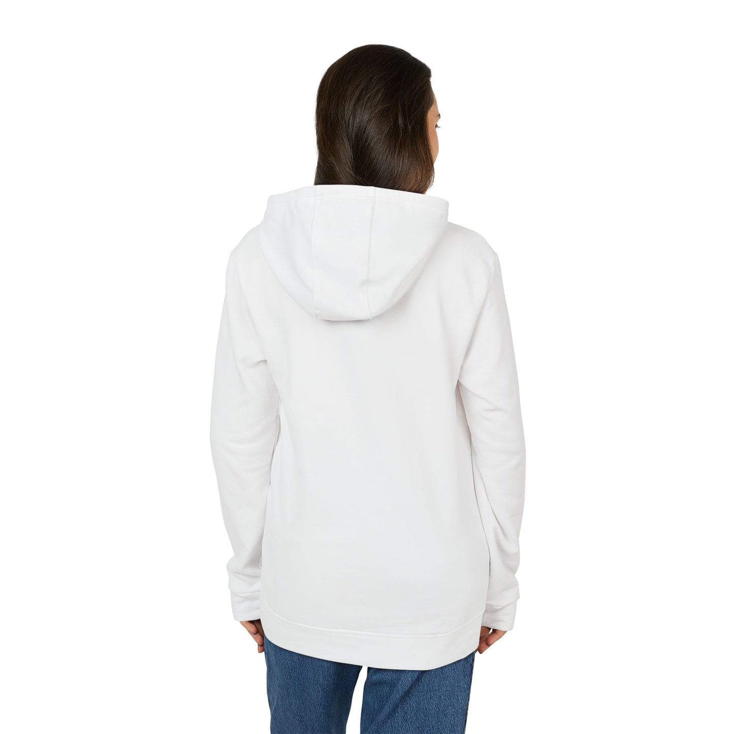 adidas® Unisex Fleece Hoodie Super Mom — by Mariu del Campo