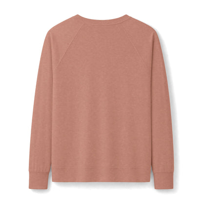Sweatshirt Women's Featherweight French Terry Long Sleeve Crewneck — by Mariu del Campo