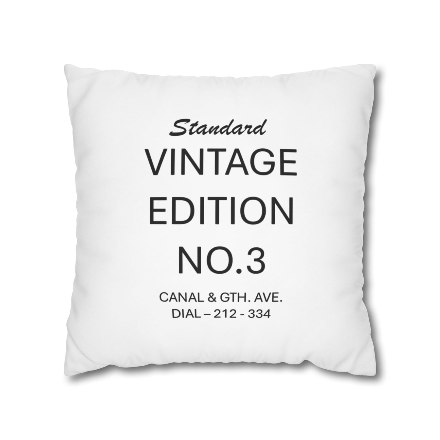 Pillowcase Square Poly Canvas standard by Mariu del Campo.