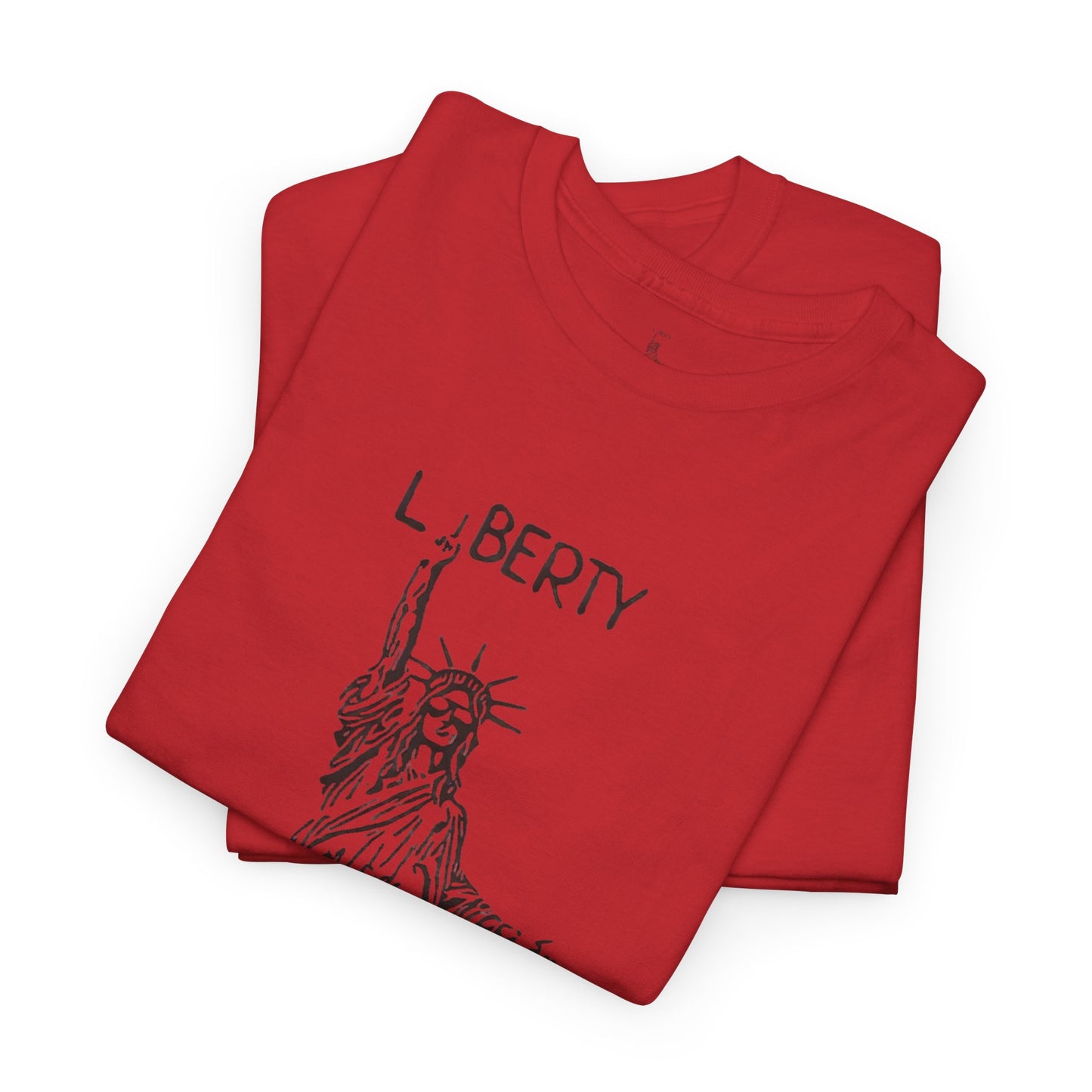 T-Shirt Statue of Liberty Unisex Cotton Tee by Mariu del Campo.